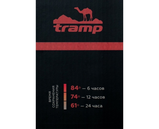 Термос Tramp 1,6 л черный