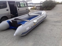 Купить Solar Надувная лодка Солар 500 JET светло-серый тоннель