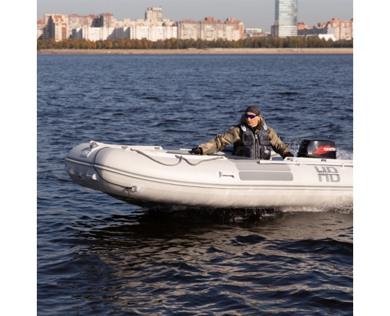 Надувная лодка Badger HEAVY DUTY HD 370 Серый