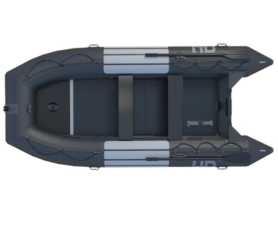Надувная лодка Badger HD430 (Черный)