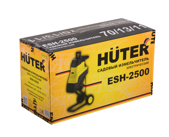 Садовый измельчитель электрический Huter ESH-2500