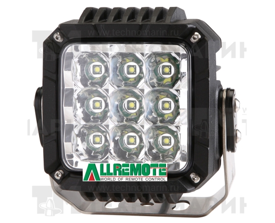 Прожектор светодиодный ALLREMOTE для ATV, 9х10W направленный свет OS-053 LED