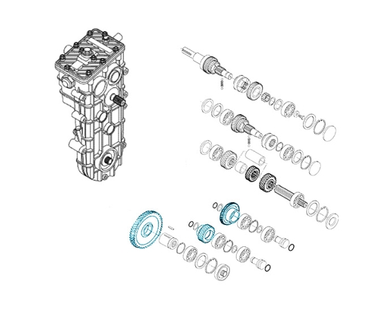 Комплект шестерней КПП 332659SWT Gears Corporation
