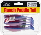 Виброхвосты съедоб. искусст. LJ Pro Series ROACH PADDLE TAIL 3.5in (08.89)/G05 6шт.