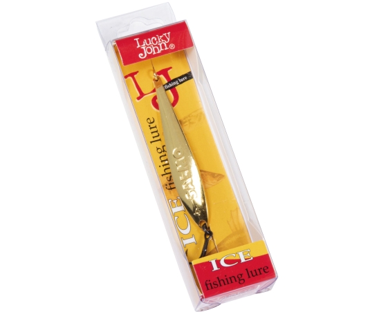 Блесна вертикальная зимняя Lucky John S-4 с тр. 11.0г G блистер арт.8277-G