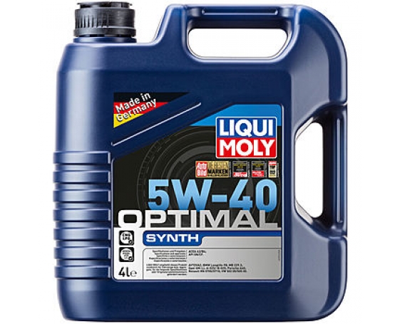 НС-синтетическое моторное масло LIQUI MOLY Optimal Synth 5W-40 4L 3926