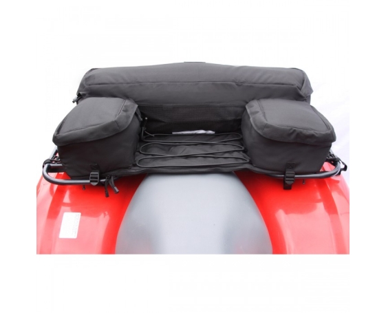 Комбинированная термо-сумка чехол  ATV Logic для ATV черная Rack Combo Bag with Cover, Black ATVCRB-