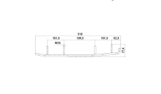 Конек лыжи снегохода BRP 100320T