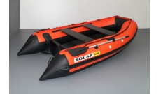 Надувная лодка Солар 310 оранжевый  бу тюнинг