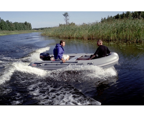 Надувная лодка Мнев Кайман N-380 (12мм. пайолы)