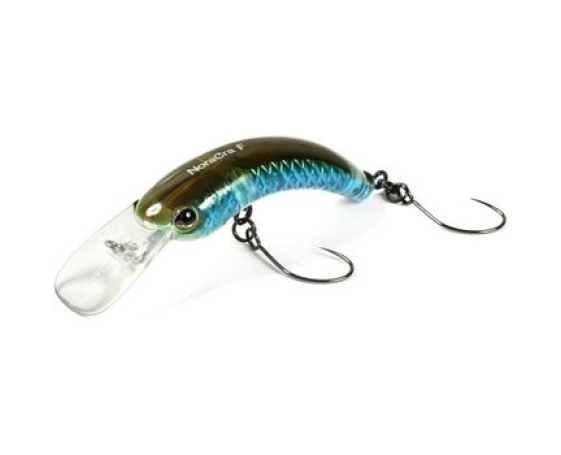 Воблер JACKALL TIMON Noracra 42F is blue silver