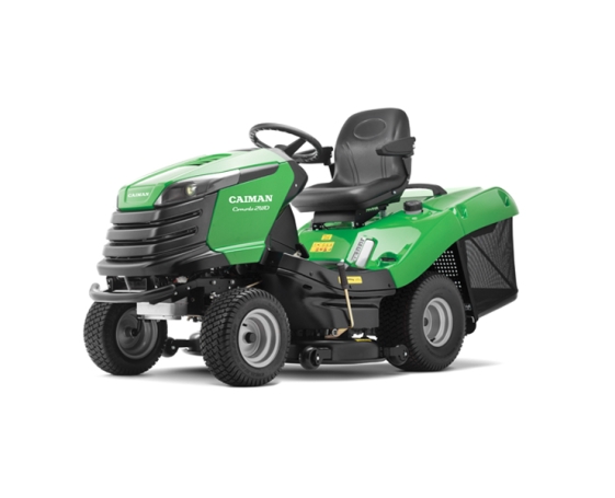 Машина газонокосильная Comodo 2WD 107D2K,двиг.Kawasaki 2CYL 603CC (20л.с.,бензин),шир. деки 107см,шир. кош. 102см,380л,усил.HST,диффер.,круиз-контроль