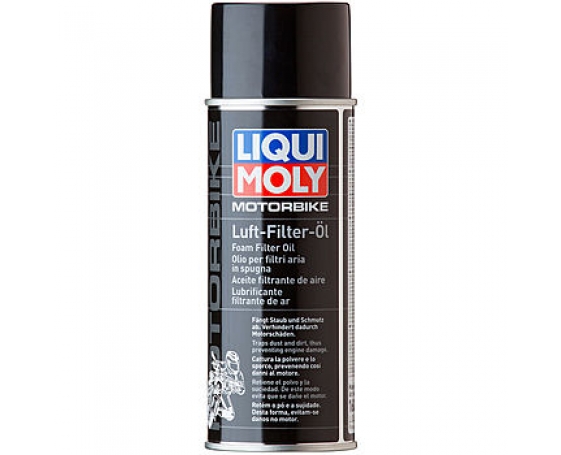 Масло для пропитки воздушных фильтров LIQUI MOLY Motorbike Luft-Filter-Öl (аэрозоль) 0,4L 3950