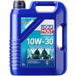 Купить  HC-синтетическое моторное масло LIQUI MOLY  Marine 4T Motor Oil 10W-30 5L 25023 у официального дилера со скидкой
