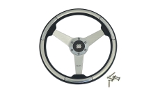 Колесо рулевое ULTRAFLEX LINOSA S/S серебристое