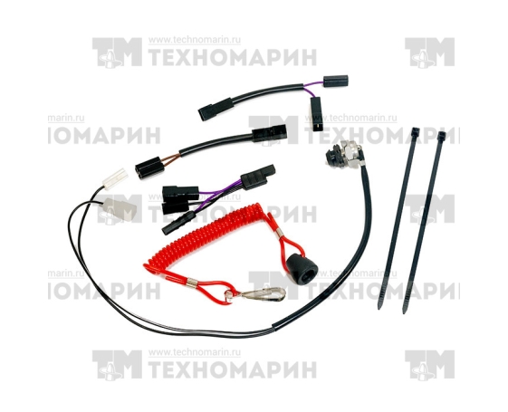 Кнопка аварийного выключения двигателя с чекой SPI Arctic Cat SM-01556
