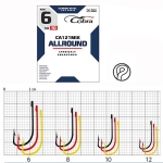 Крючки Cobra ALLROUND сер. CA121MIX разм. 006 10шт.