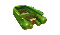 Надувная лодка Фрегат M-370 FM Lux  зеленый