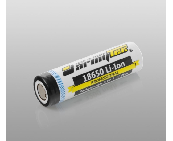 Аккумулятор незащищенный Armytek 18650 Li-Ion 3000 мАч LG HG2 30A A00205