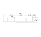Конек лыжи снегохода BRP 100320T
