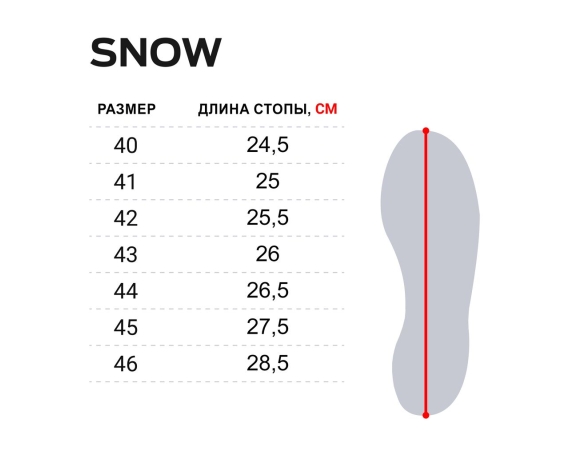 Ботинки зимние Norfin SNOW р.41 арт.13980-41
