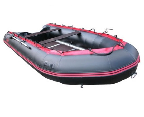 Надувная лодка Мнев Komandor KMD-430 PRO (черный)