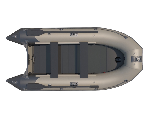Надувная лодка Badger SL340 AL (Серый)