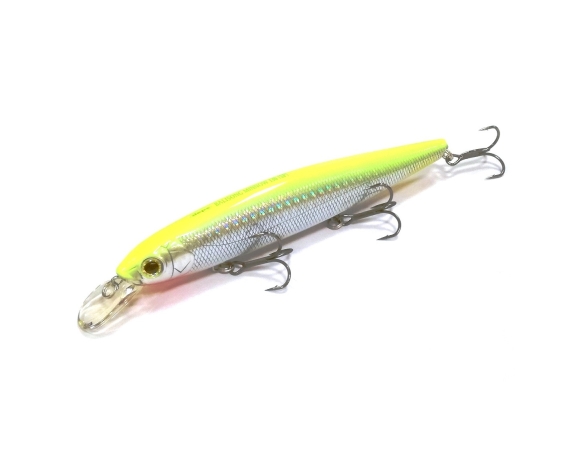 Воблер DEPS Balisong Minnow 130F / colour #07 of Brachiostick (Flash Chartback)