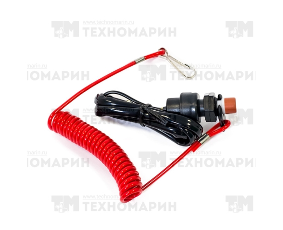 Кнопка аварийного выключения двигателя с чекой Yamaha 6E9-82575-00 Kacawa