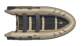 Купить Badger Надувная лодка Badger ARL390 (Олива)