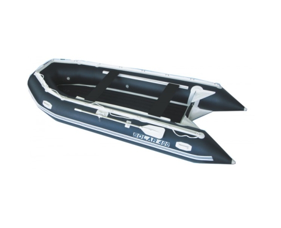 Надувная лодка Солар 400 МК синий 