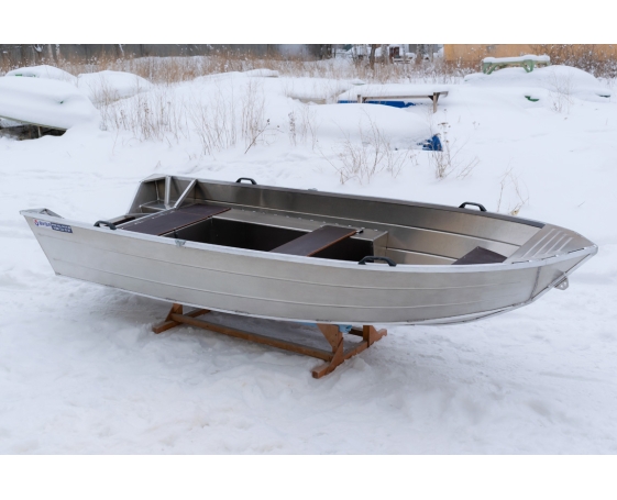 Корпусная лодка Виза-Яхт ВИЗА Алюмакс-415.2 (лайт) днище 2мм