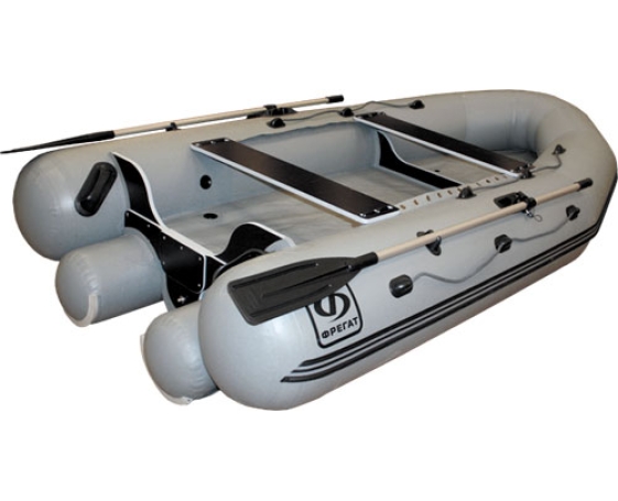 Надувная лодка Фрегат 330 FM Light (лп, серая)