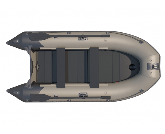 Надувная лодка Badger SL390 AL (Серый)
