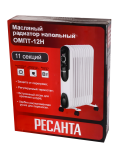 Масляный радиатор Ресанта ОМПТ-12Н