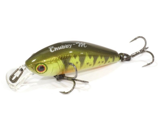 Воблер JACKALL Chubby Minnow 35 цвет ghost g perch