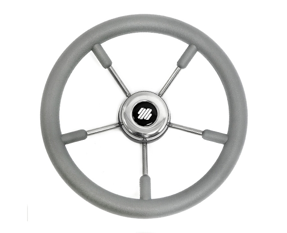 Колесо рулевое ULTRAFLEX V.57G серое