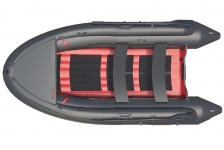 Купить Badger Надувная лодка Badger ARL390 с штормовым бортом (Черный/красный)