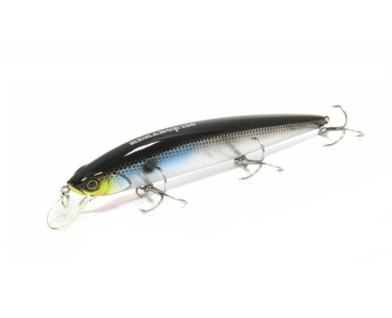 Воблер JACKALL Rerange 130 SP цвет hl bora silver & black
