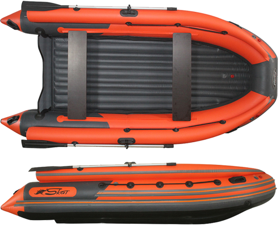 Надувная лодка Angler REEF Skat 350 S с фальшбортом НДНД