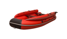 Надувная лодка SibRiver Абакан 420 Jet (красно-черная)