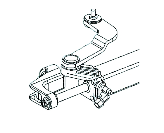 Гидроцилиндр  ULTRAFLEX 94 куб.см мод.3 UC94-OBF/3