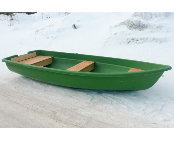 Корпусная лодка Виза-Яхт ВИЗА Тортилла-4 ЭКО (стандарт/нерж) Белый цвет