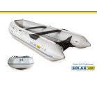 Надувная лодка Solar (Солар)-420 К Серый