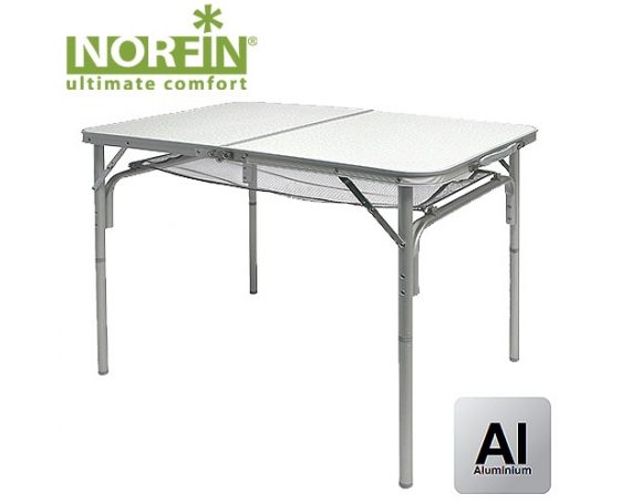 Стол складной Norfin GAULA-M NF алюминиевый 90x60
