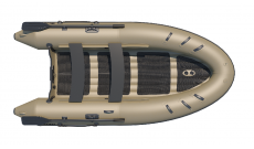 Надувная лодка Badger ARL390 (Олива)