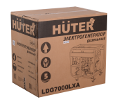 Электрогенератор дизельный LDG 7000LXА Huter