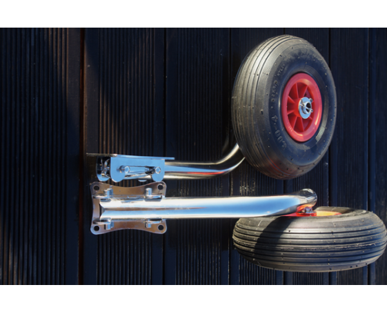 Транцевые шасси Колесец быстросъемные (укороченные) 321