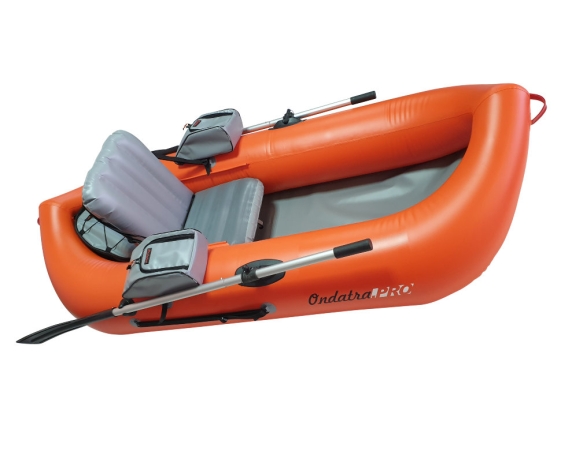 Надувная лодка Ондатра R200 оранжевая