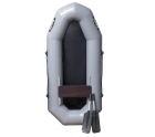 Надувная лодка SibRiver Бахта-235 гребная 1,5-местная (серая)